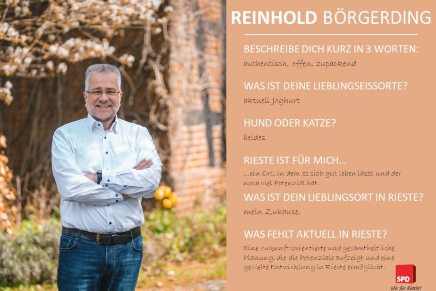 Reinhold B Rgerding Spd Rieste